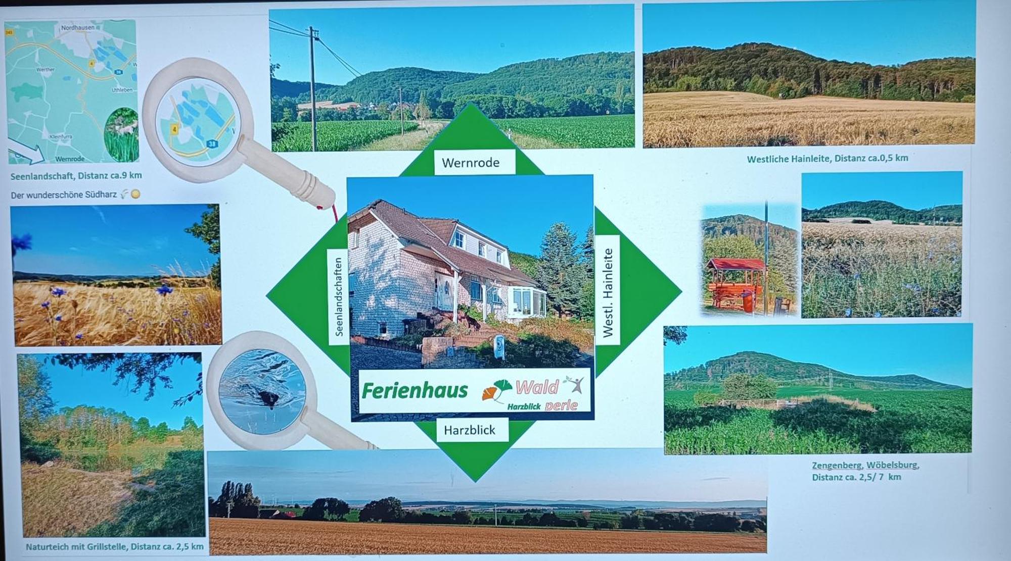 Ferienhaus Waldperle Harzblick Wernrode Dış mekan fotoğraf