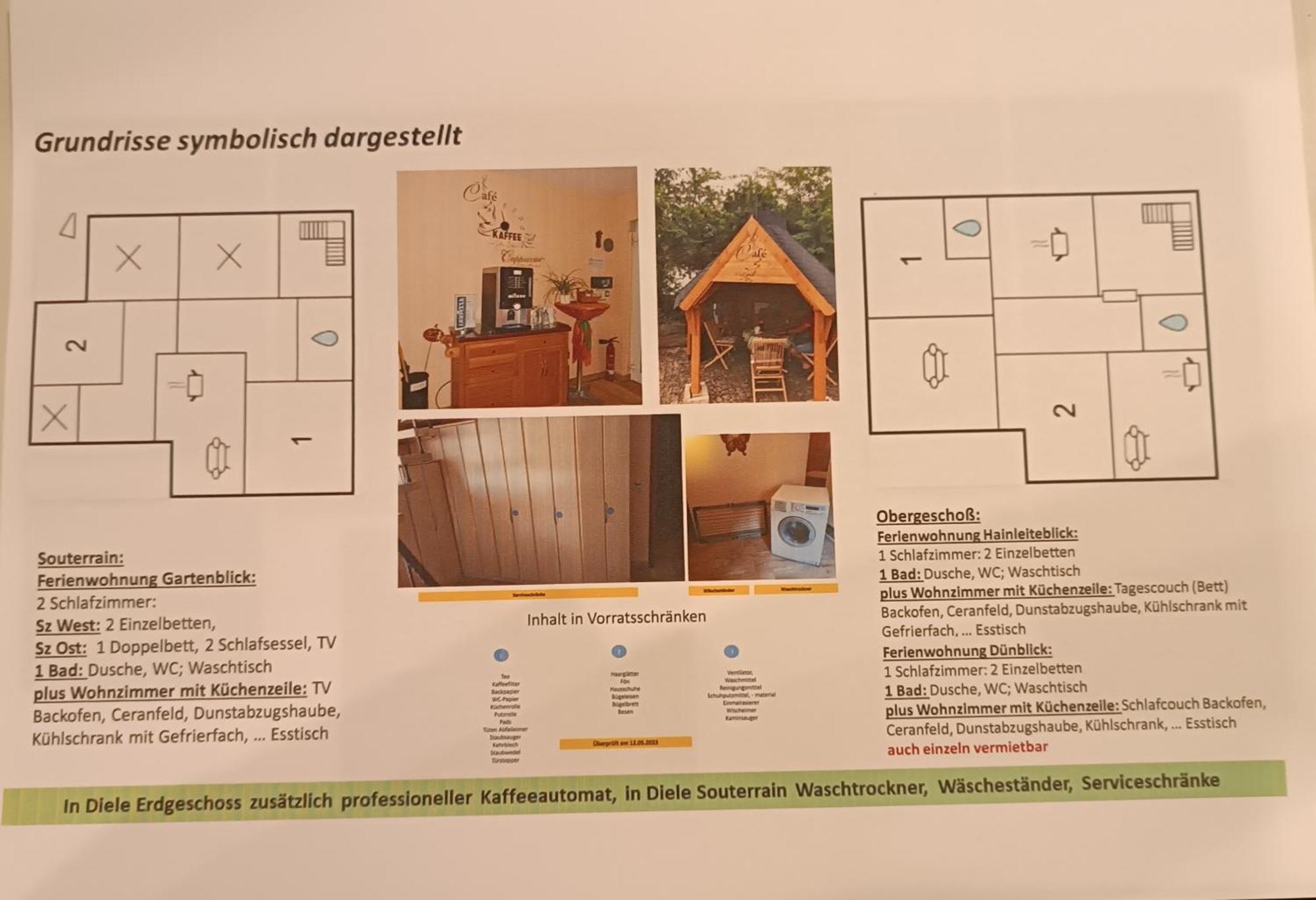 Ferienhaus Waldperle Harzblick Wernrode Dış mekan fotoğraf