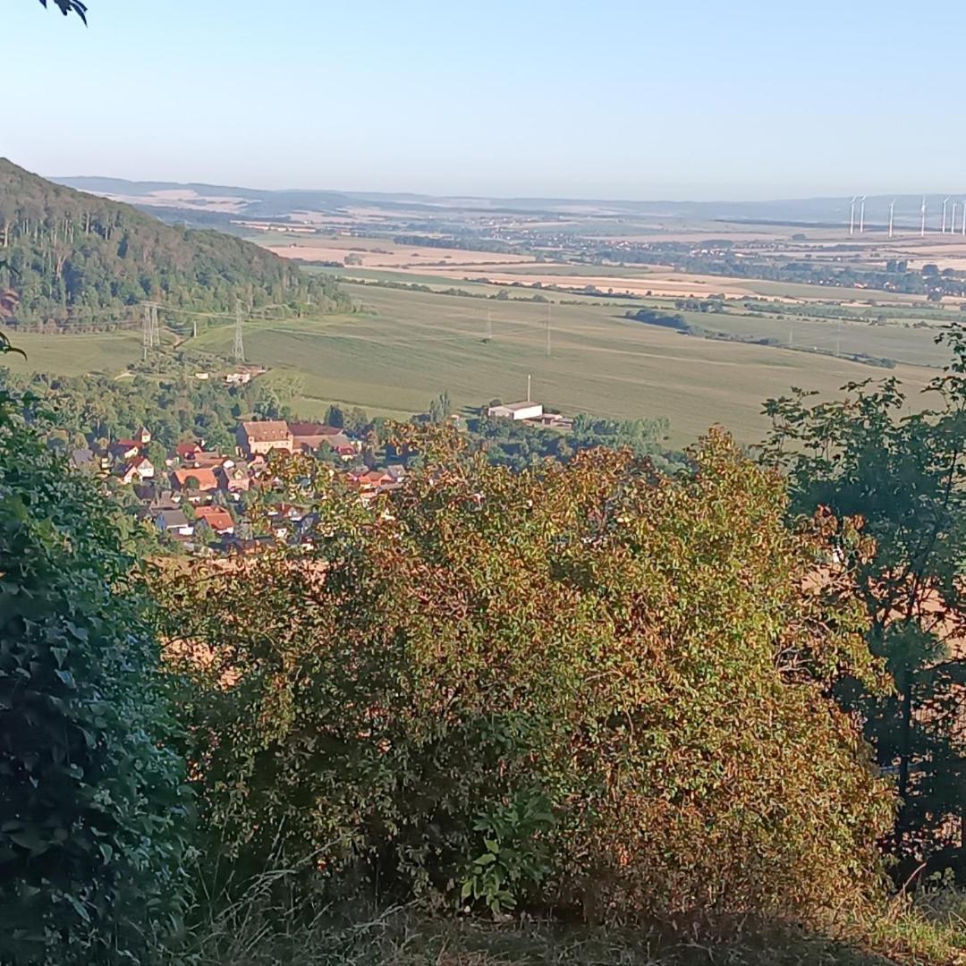Ferienhaus Waldperle Harzblick Wernrode Dış mekan fotoğraf