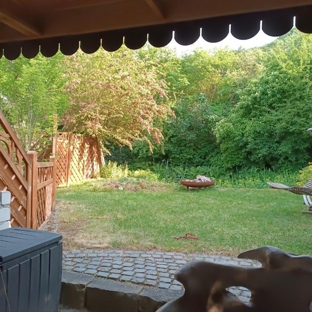 Ferienhaus Waldperle Harzblick Wernrode Dış mekan fotoğraf